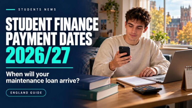 Student Finance Payment Dates 2026-27